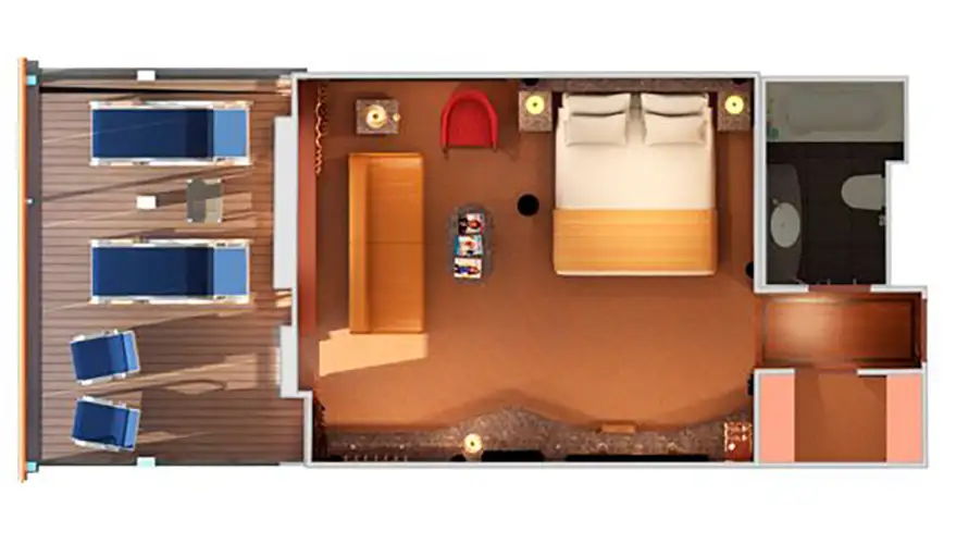 ES Suite mit Balkon
