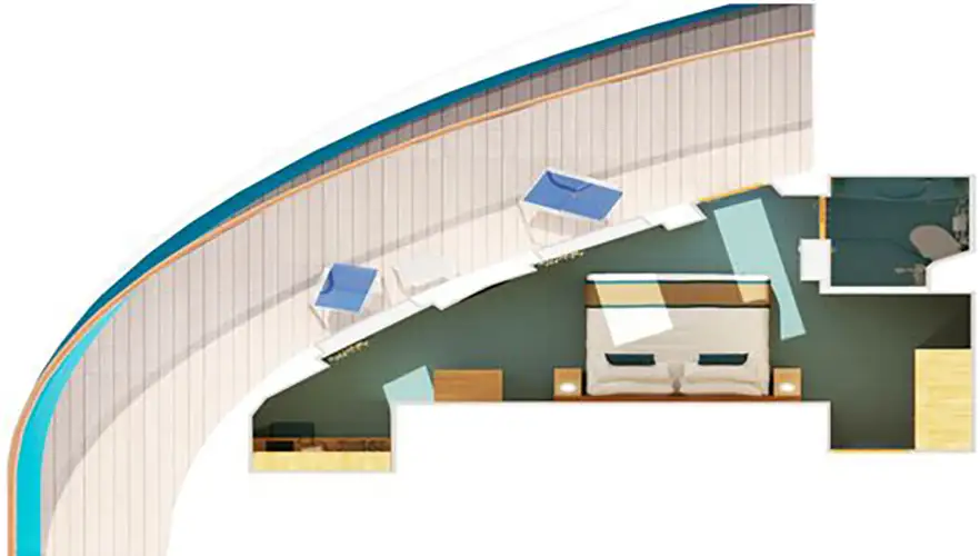 9C Balkonkabine Vista Premium