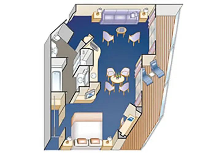 S2 Suite mit Balkon